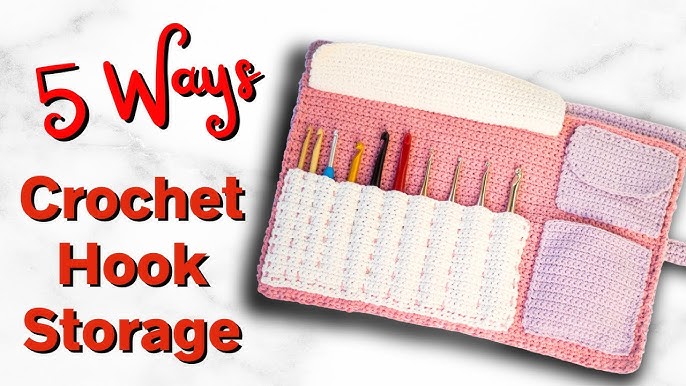 HOW to CROCHET HOOK CASE HOLDER - DIY Tutorial Storage for Hooks