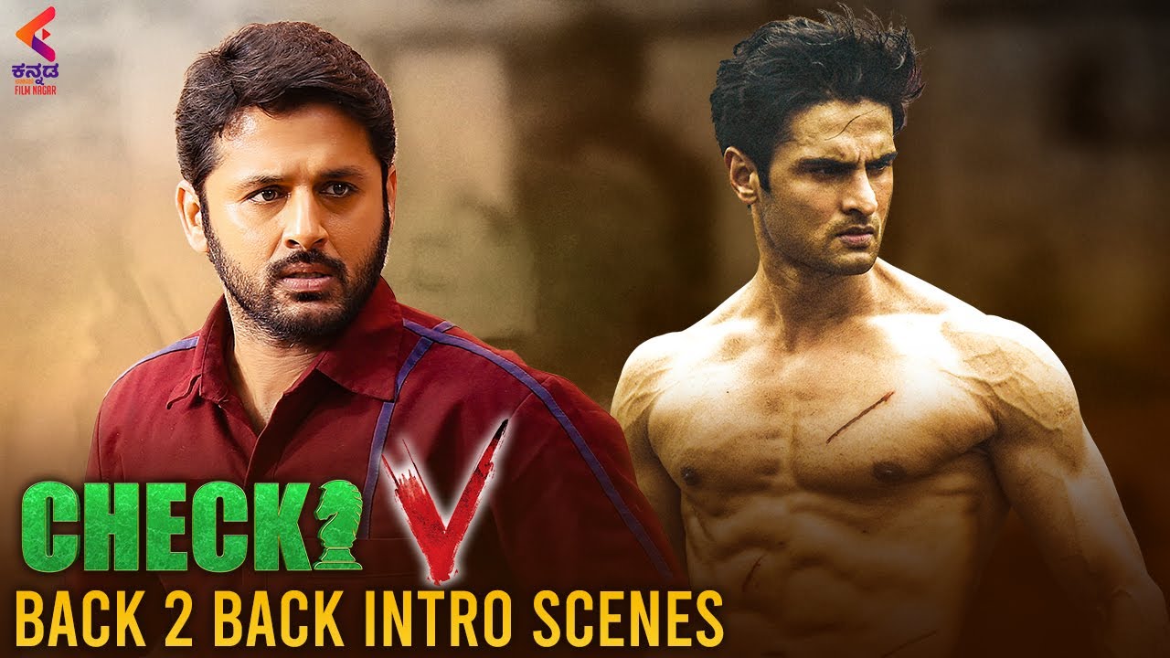 Back 2 Back Intro Scenes | V Movie | Check | Latest Kannada Dubbed Movies | Kannada Filmnagar