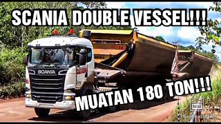 Scania R580 V8 Vs Volvo Fh 16 610  Double Vessel 180 Ton