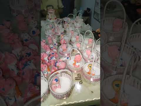 تحضيرات السبوع ربنا يرزق كل مشتاق الذريه الصالحه