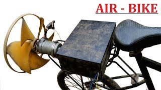 30000 RPM - 48v 500W DC Motor Powered ebike ( Air Bike ) DIY