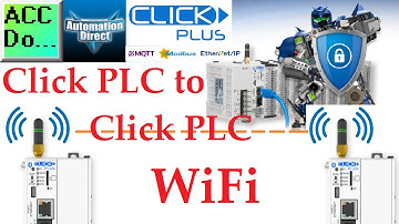 Click PLC to Click PLC Communication WiFi