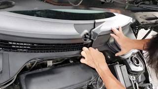 MINIクーパーS　カウルトップカバー交換！！