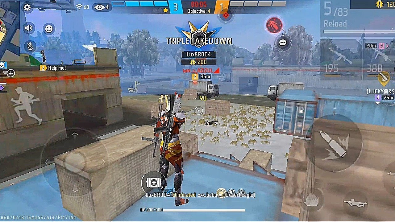 Free Fire Max | Clash Squad Ranked S34 Gameplay Diamond Level