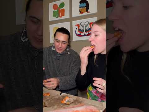 Eating Inuit Food With My Wife Reels Inuit Tiktok Food Foodie Shorts Youtube 