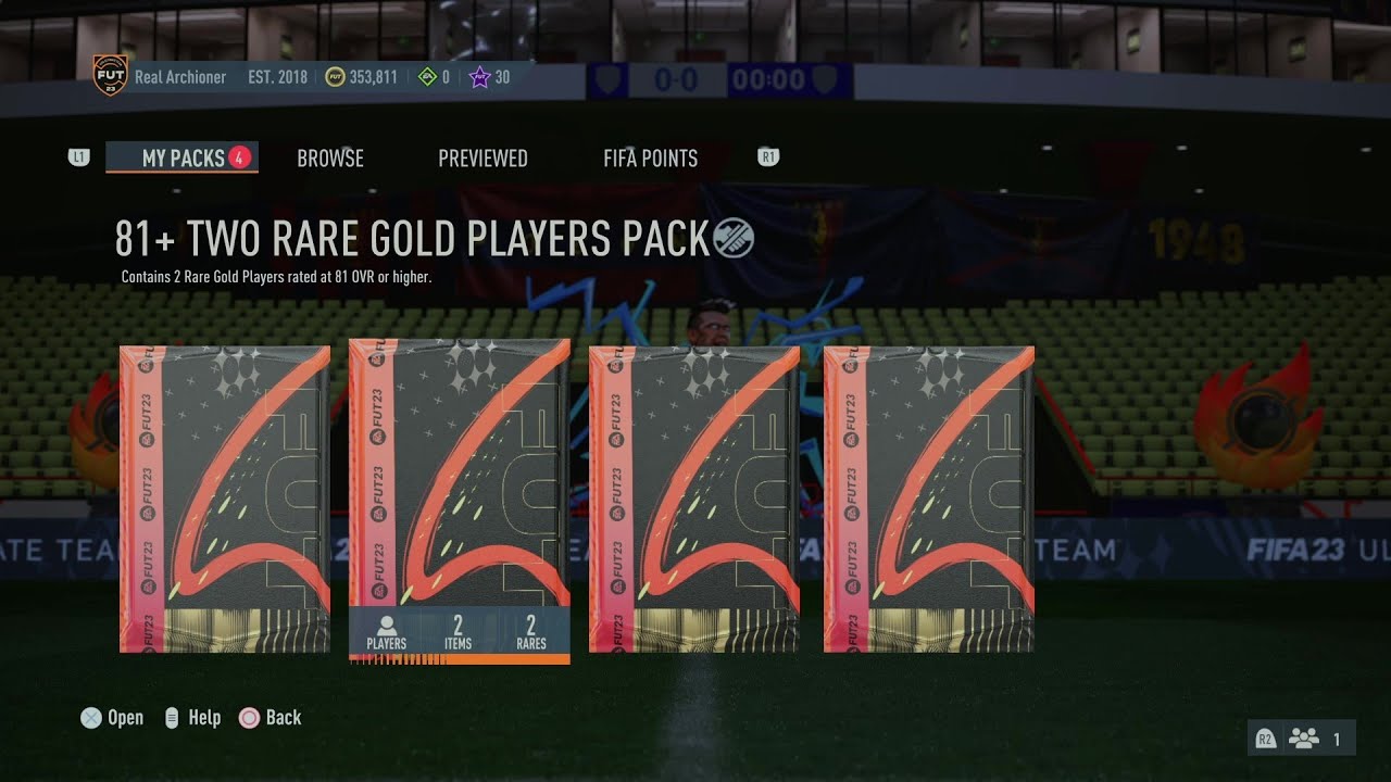FIFA 23 Paczka 2x 85+, za 50k coinsów z SBC i kilka innych - YouTube