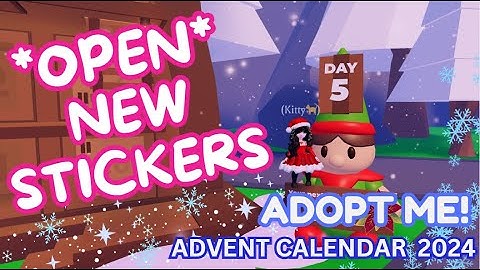 *OPEN DAY 5* - Adopt Me Advent Calendar 2024 - Winter Event