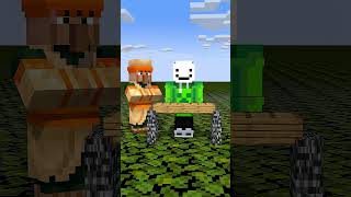 Who will win ?🤔 #mindcraft #craft #mc #cartoon #kids #jj
