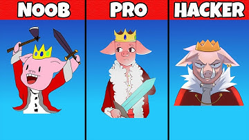 Pixel Art (NOOB vs PRO vs HACKER ) Technoblade in Minecraft