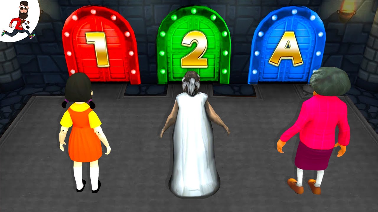 Granny vs Doors ★ funny horror animations granny moments YouTube