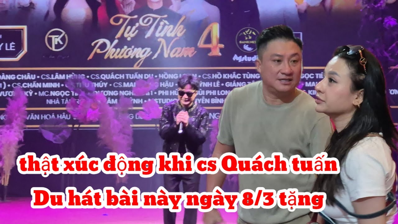 Thật xúc động khi cs Quách tuấn Du hát bài này tặng chị em ngày 8/3 .