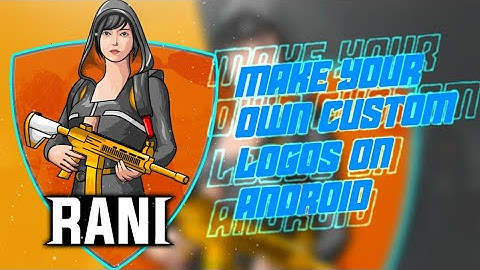 Make your own PUBG character mascot logos on android | Logo like mortal | Design | part 1