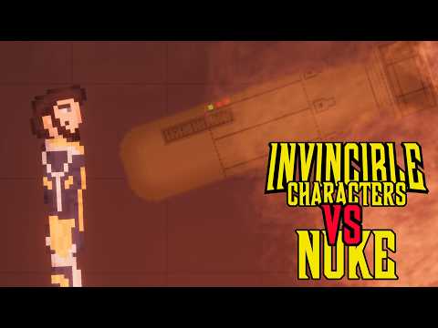 Which Invincible Characters Can Survive a Nuke? | People Playground