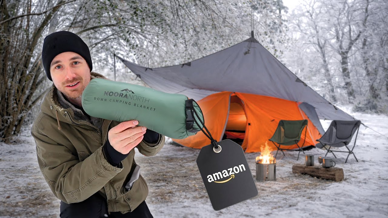 Surviving an ICESTORM with Only Amazon Camping Gear
