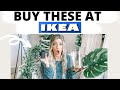 THINGS YOU SHOULD BUY AT IKEA || IKEA SHOP WITH ME AND HAUL