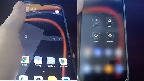 How to reboot poco C3 without power button
