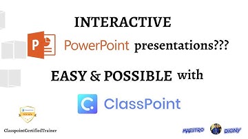 Make your PowerPoint presentations INTERACTIVE with CLASSPOINT