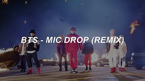 [with MV] BTS (방탄소년단) 'MIC Drop (Steve Aoki Remix)' Easy Lyrics