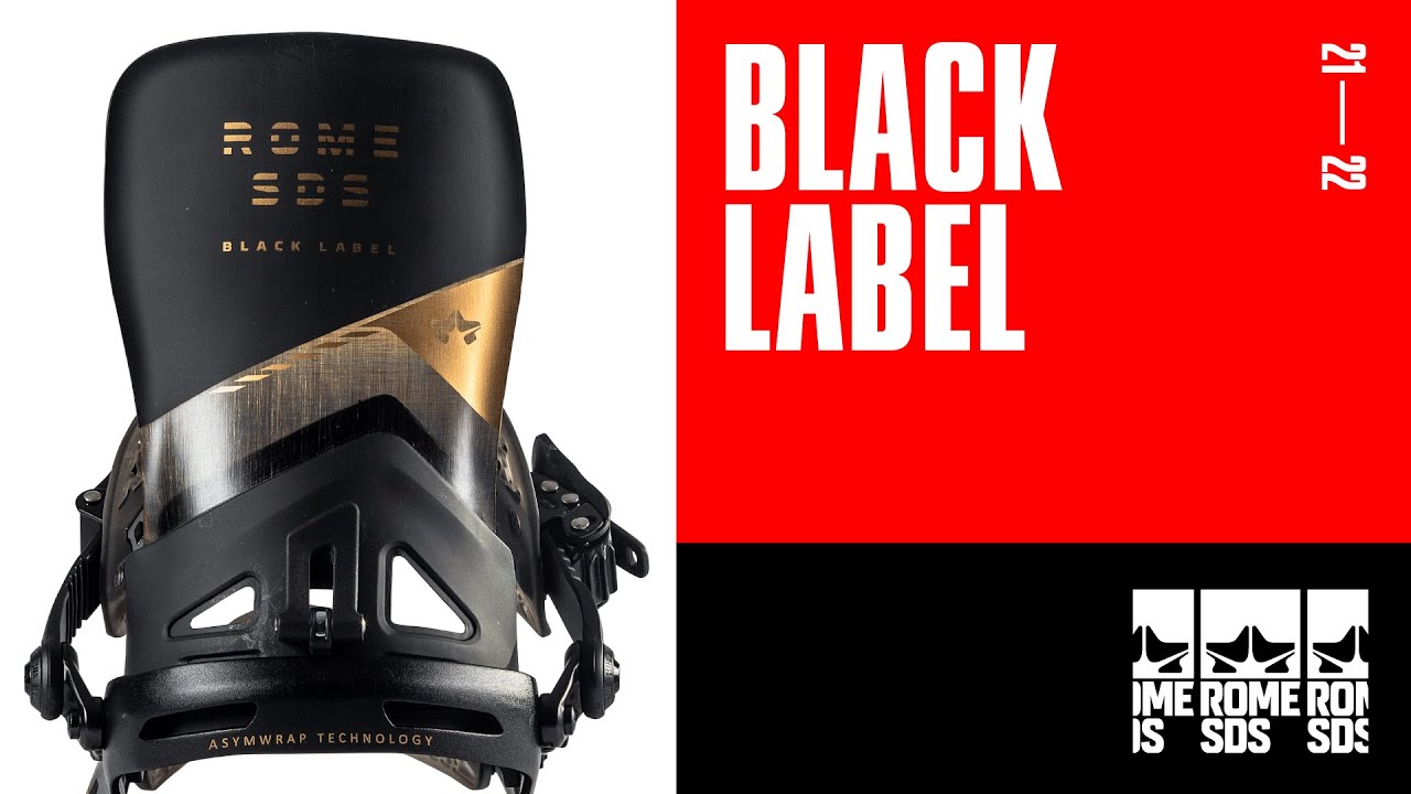 Rome SDS Black Label 23 : wiązania snowboardowe | 3Style