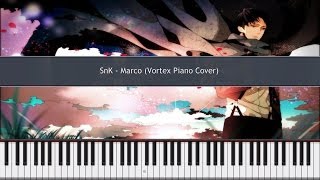 Shingeki No Kyojin  Marco / vcpf20130218 Piano Cover TUTORIAL