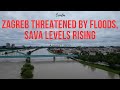 ZAGREB FLOODING 2023 High water levels of river Sava | Zagreb poplava