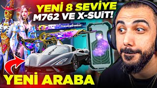 YENİ SPOR ARABA VE 8 SEVİYE KRİSTAL ATAN M762!! EFSANE GÜNCELLEME | PUBG MOBILE