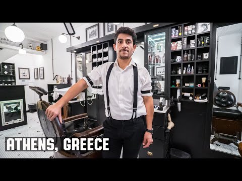 Pappys Barber Shop - 💈 Prohibition Wet Shave and Threading | 1920 The Metropolitan Barber Shop in Athens, Greece