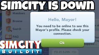 SimCity build it is down