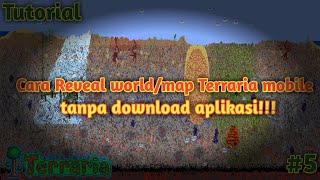 Cara Reveal map/world Terraria Mobile tanpa download aplikasi!!! - Tutorial #5 - Terraria Indonesia screenshot 3