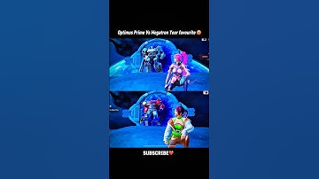 Optimus Prime Vs Megatron💀 #bgmi #pubgmobile #pubg #shorts #transformers #optimusprime #megatron