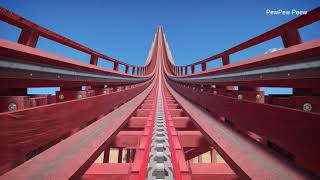 Planet Coaster: Red Slide RollerCoaster