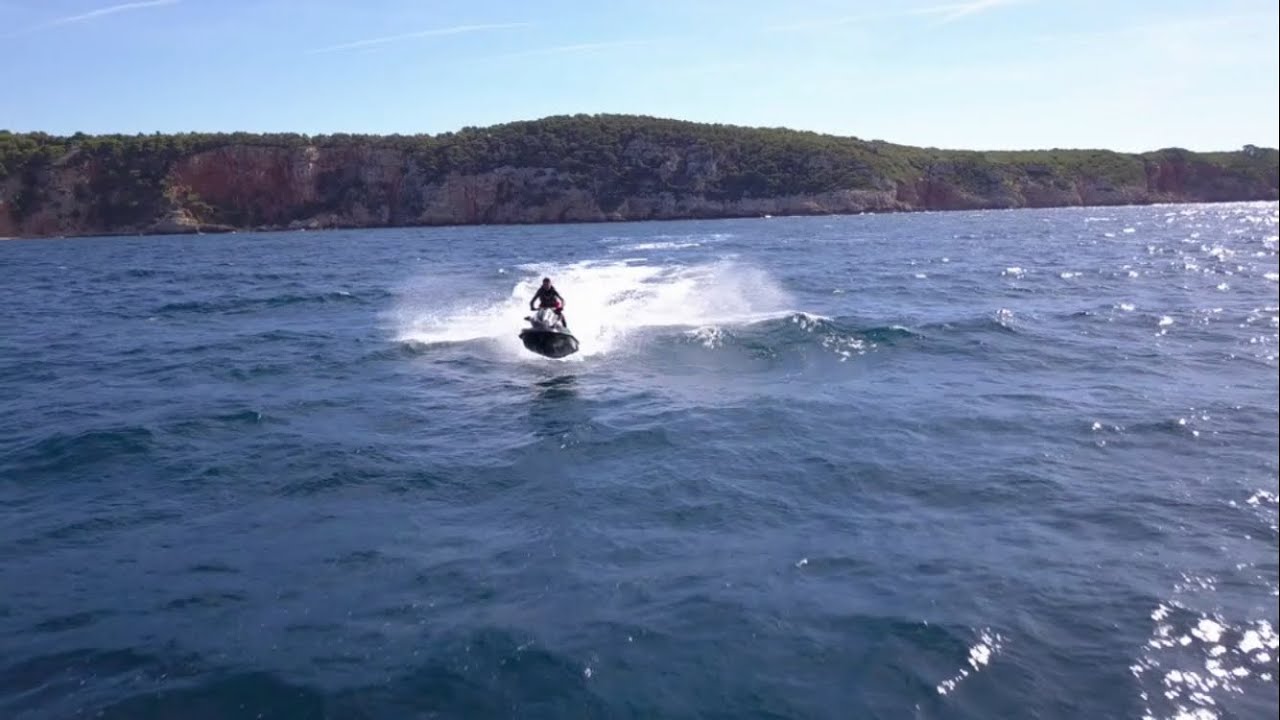 Ride jet kawasaki-Go Pro : Chill Run - Jet Ski Kawasaki 15F - South Of France