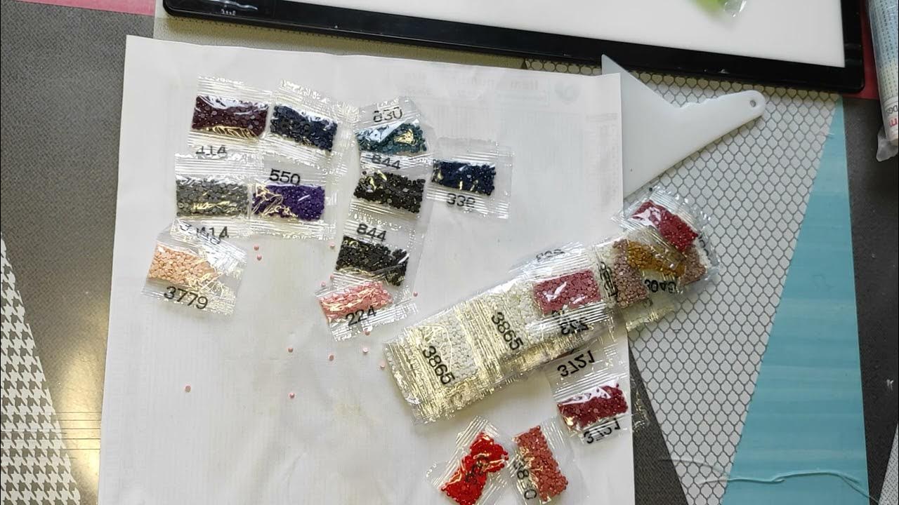 unboxing diydigitalart 2 diamondpainting et 1 pointdecroix 😉 code