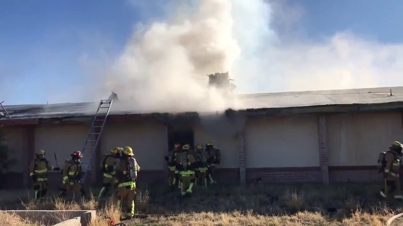 Firefighters respond to vacant school building fire near south side ...