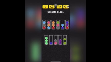 Ball Sort Special Level (after Level 5405)