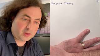 12.01 Response theory