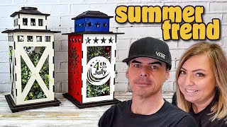 BIG PROFIT with Laser Cutting Solar Lanterns! Fast & Easy Design