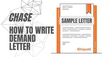 Chase: How to Write Demand Letter - Dispute Bank Account Via Certified Mail Like a Pro!