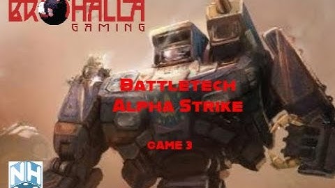 Opening Shots: A Battletech Alpha Strike Introduction - Game 3