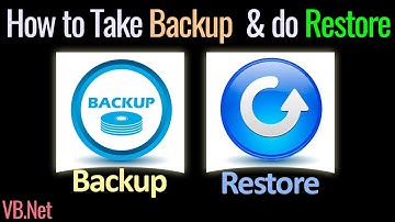 How to Backup and Restore your Access Database with VB.Net