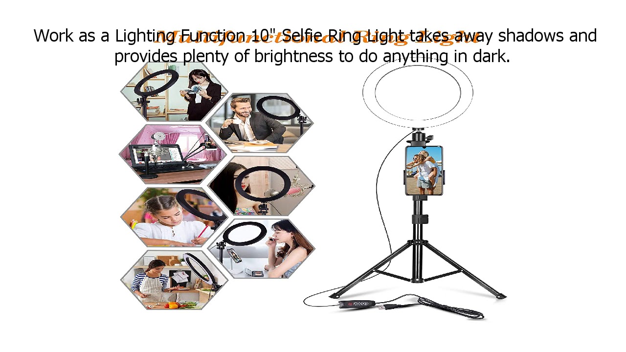 Special Discount on Emart 10 inch Selfie Ring Light with Adjustable