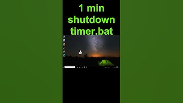 Create automatic shutdown timers for Windows 7, 8, 10, 11 PC #windows #windows11 #screentime