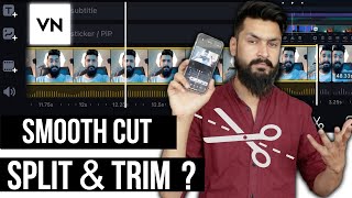 How to Add "Smooth Cut" in VN Video Editor | How to Split & Trim Video in VN Video Editor? screenshot 4