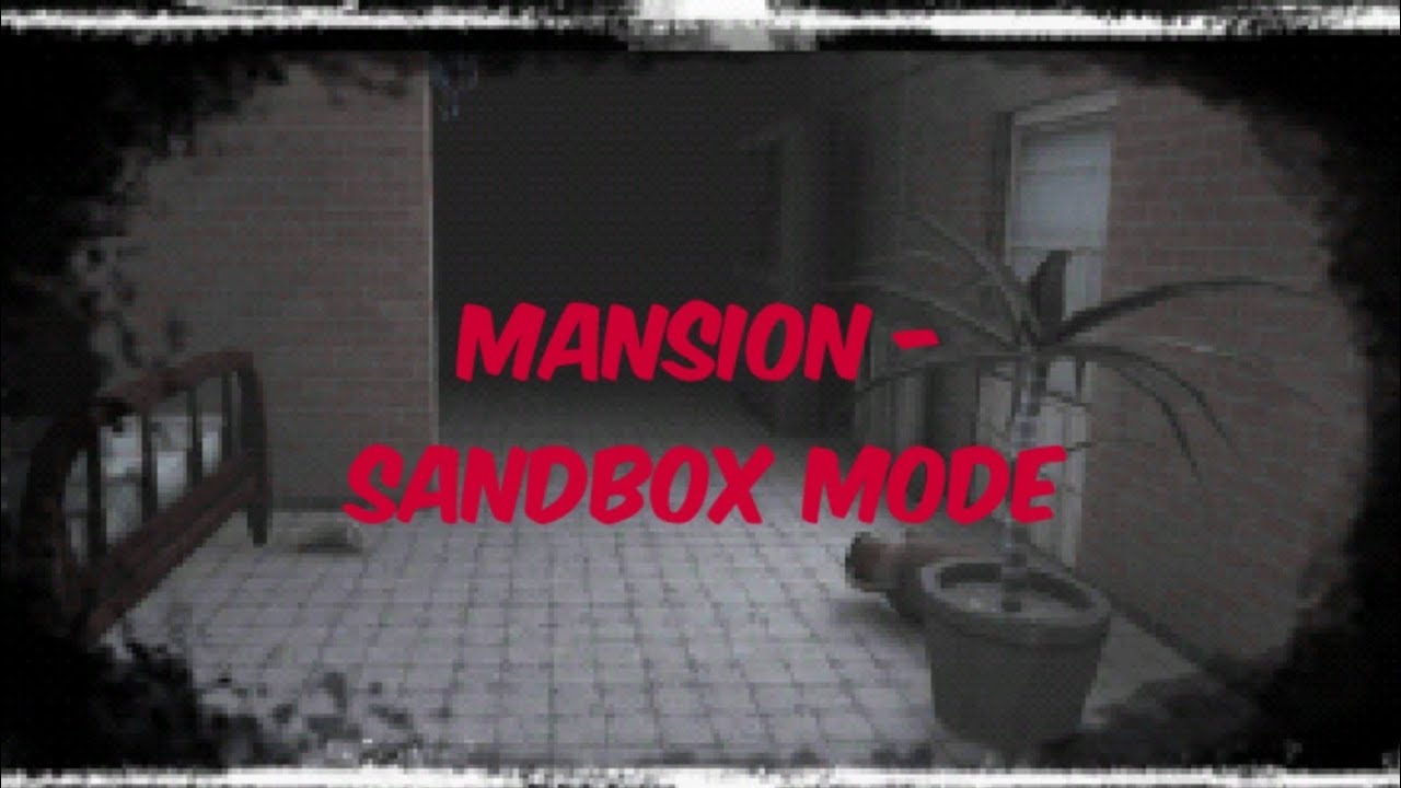 Eyes The Horror Game Mansion Sandbox Mode Gameplay (With Funny) 🤣
