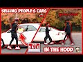 FOR SELL SIGNS ON CARS IN THE HOOD PRANK!! (GETS VIOLENT)