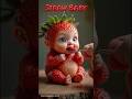 ASMR | Straw Baby 🍓👶 Eating Strawberry | No Talking, Funny & Relaxing Sounds