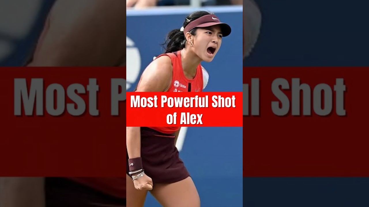 Alex Eala’s Most Powerful Shot That Shocked Everyone 🇵🇭😱 