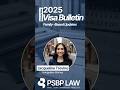 November 2025 Visa Bulletin - Family-Based Updates