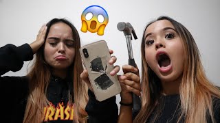 Prank Mecahin IPhone Xs Max Carly!