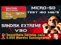 SanDisk Extreme - Tarjeta de memoria microSDXC de 64 GB daptador SD, A2, 160 MB/s, Class 10, U3 V30